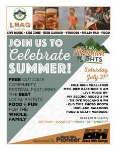 Lead Mountain Nights July 2018